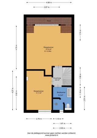 Floorplan - Schelpenhoek 107, 1112 DJ Diemen